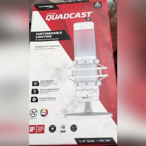 Brand New Hyper X Quadcast Mic